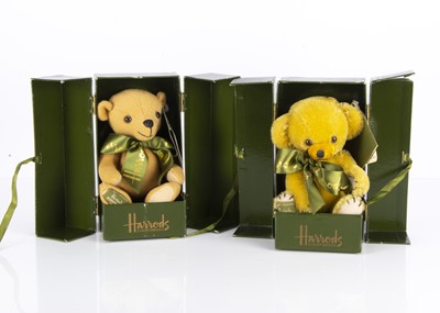 Lot 489 - Two Merrythought for Harrods limited edition Teddy Bears