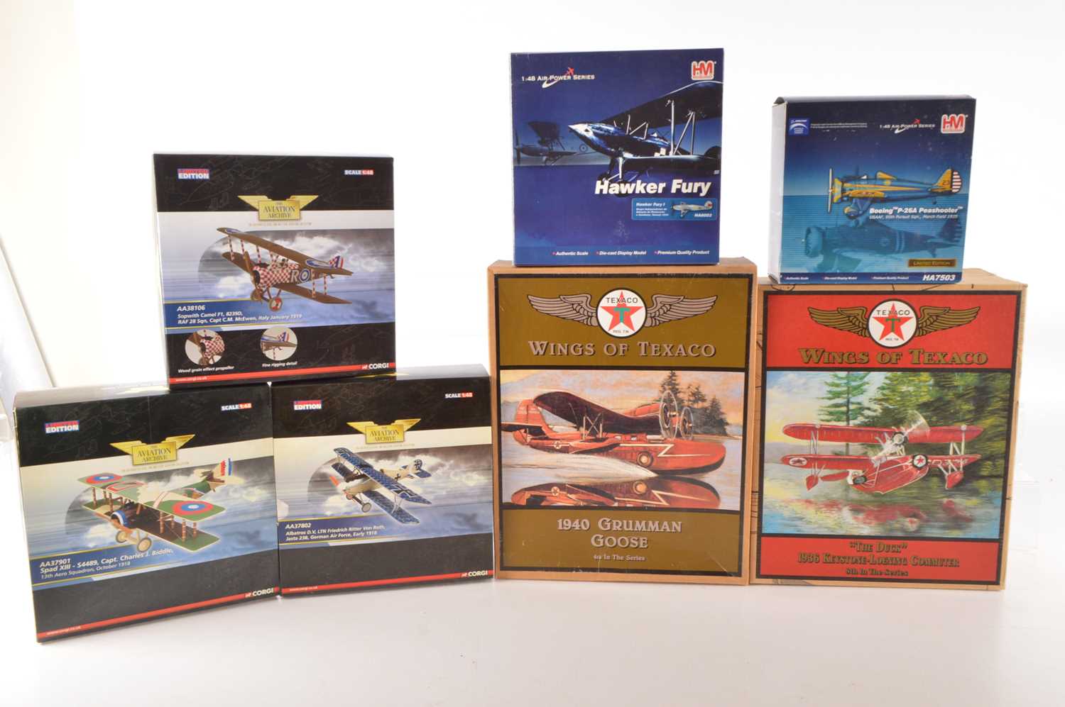 Lot 409 - First World War and Later Military and Civil Aircraft and Coin Banks (7)