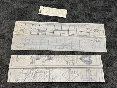 Lot 517 - Flair Scout Series Kit Model Bi-Plane and Two Boxed Radio Controls (3)