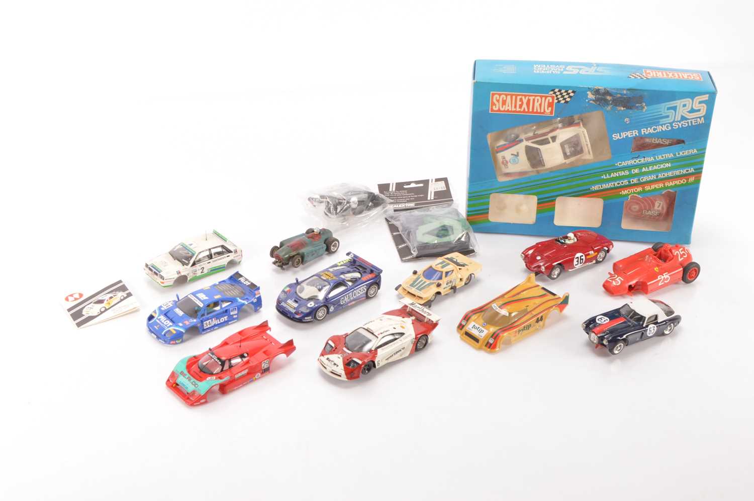Lot 643 - Ninco Slot Classics and other Slot Cars and car bodies (qty)