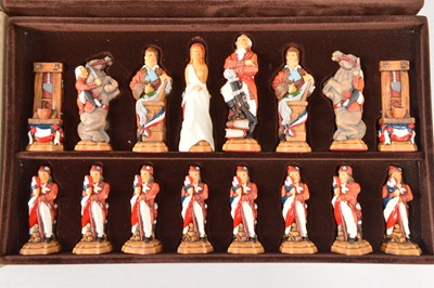 Lot 668 - Studio Ann Carlton French Revolution and Gibson's Games Ornamental Chess Sets (2)