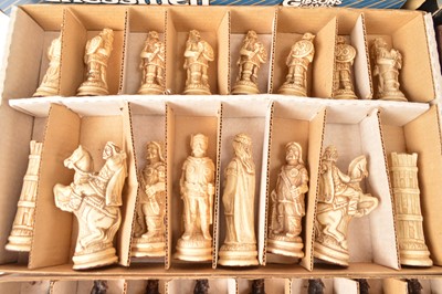 Lot 668 - Studio Ann Carlton French Revolution and Gibson's Games Ornamental Chess Sets (2)