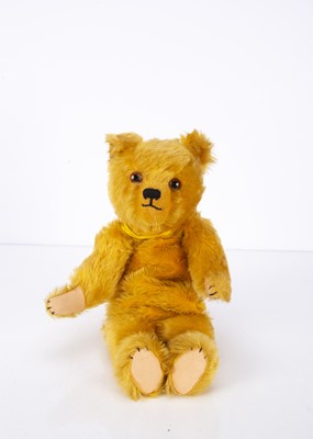 Lot 527 - A British Toy Manufacturing Company Omega Teddy Bear nightdress case 1930s