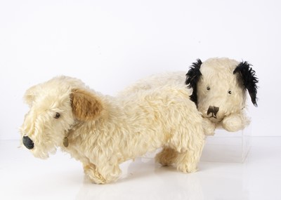 Lot 533 - A large post-war British Sealyham terrier soft toy