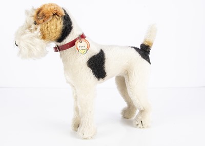 Lot 580 - A fine post-war Steiff Foxy standing Fox Terrier