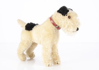 Lot 581 - A post-war Steiff Foxy standing Fox Terrier