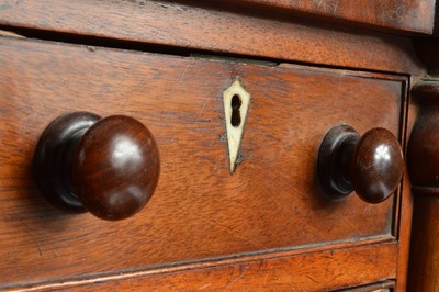 Lot 497 - A Victorian mahogany veneered apprentice piece chest of drawers
