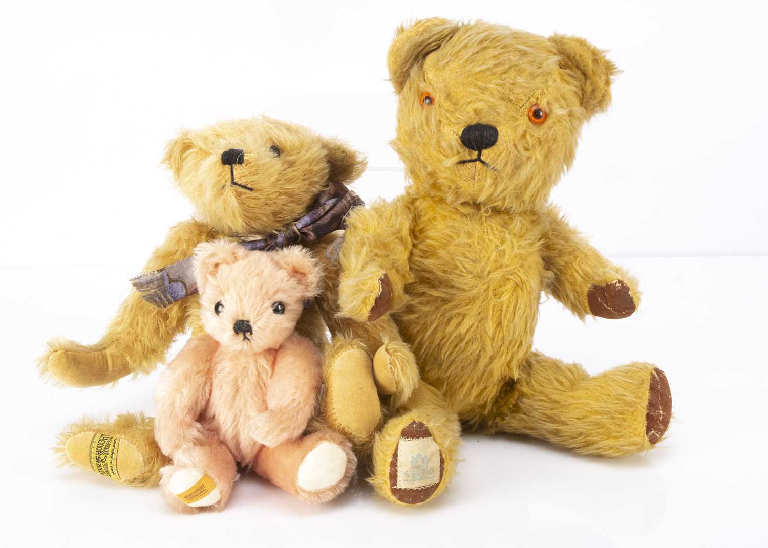 Lot 30 - Two Merrythought Teddy Bears