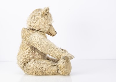 Lot 593 - Big Ted - a rare large 1920s Bing Teddy Bear who belonged to three generations of Master Mariners with full provenance