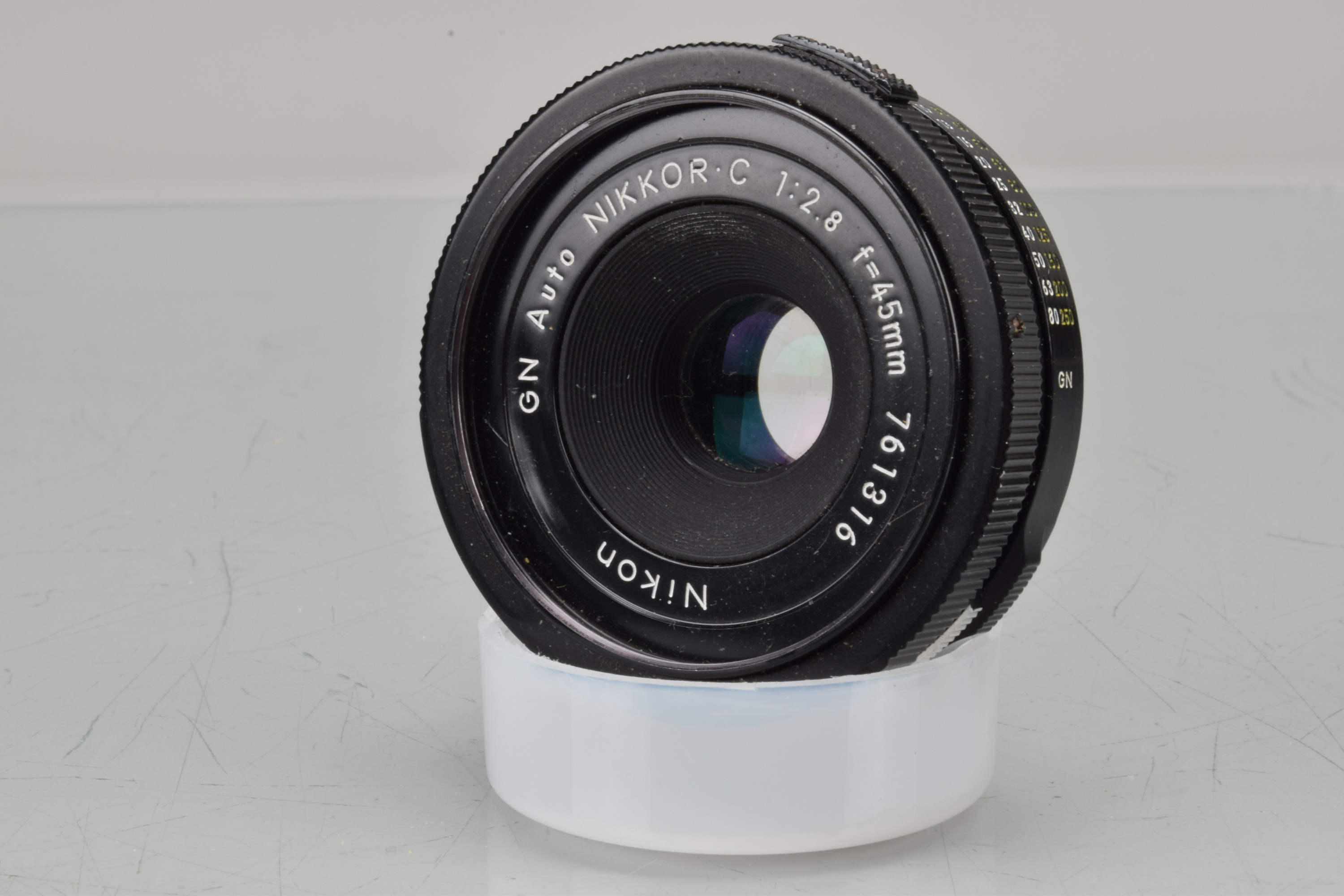 Lot 146 - A Nikon GN Auto Nikkor C 45mm f/2.8 Ai Lens,