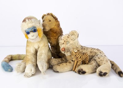 Lot 607 - Steiff wild animals