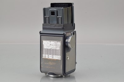 Lot 203 - A Rolleiflex Baby Grey TLR Camera
