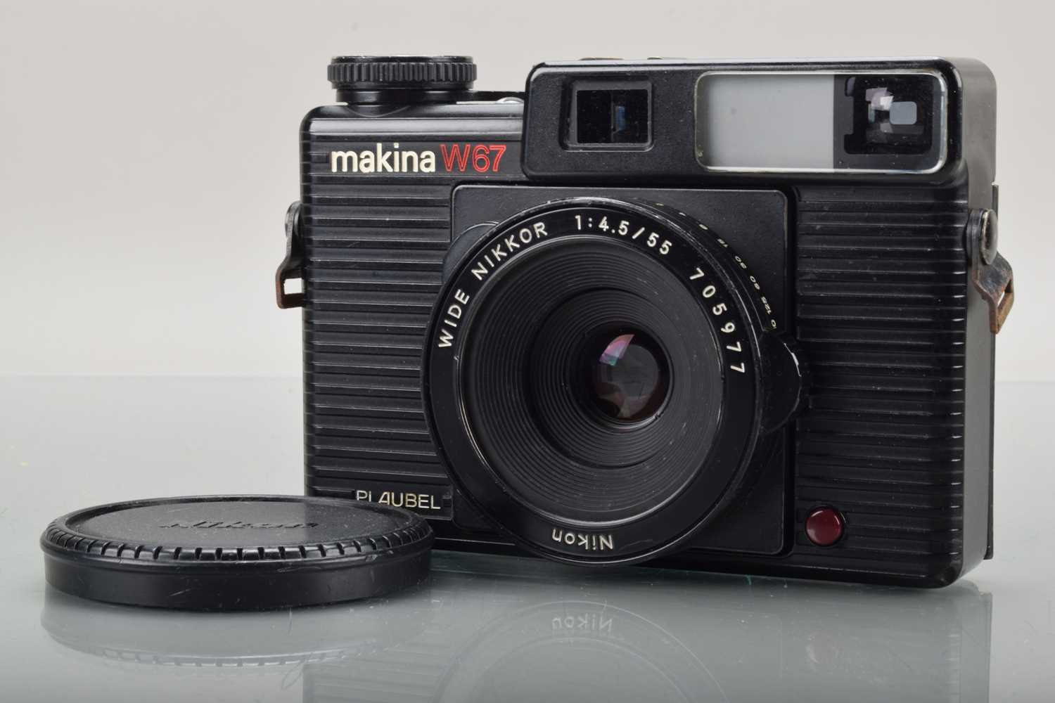 Lot 217 - A Plaubel Makina W67 Rangefinder Camera