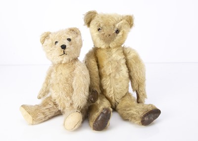 Lot 611 - Two 1920-30s Teddy Bears