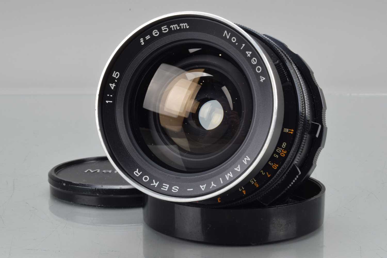 Lot 239 - A Mamiya Sekor 65mm f/4.5 Lens