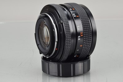 Lot 278 - A Carl Zeiss T* 50mm f/1.7 Planar Lens