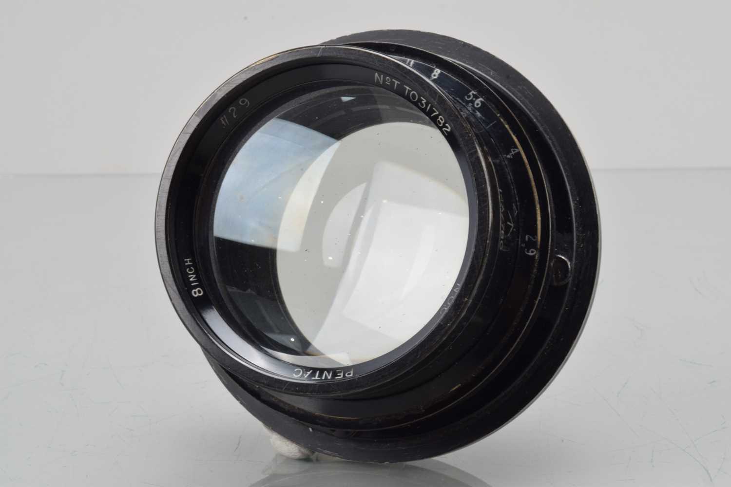 Lot 303 - A N.O.C. Pentac 8 Inch f/2.9 Air Ministry Lens