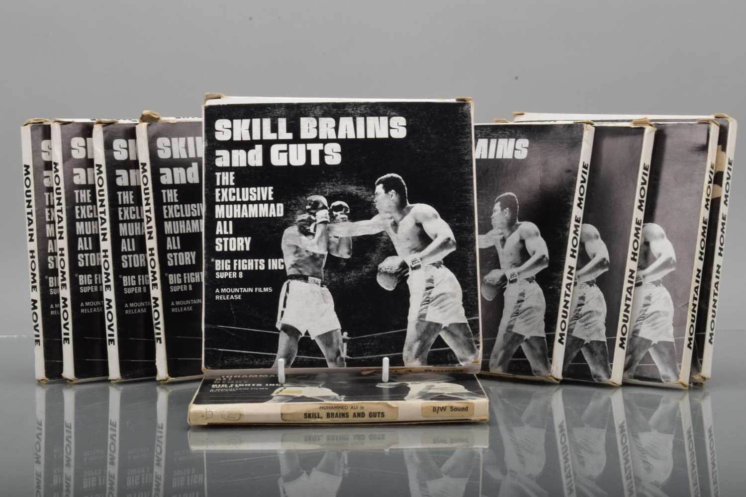 Lot 405 - A Mountain Film Release Super 8 Film Set of ''Skill Brains and Guts The Exclusive Muhammad Ali Story''