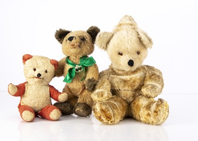 Lot 632 - Three interesting post-war British Teddy Bears