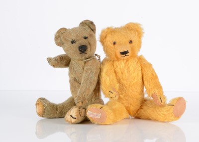 Lot 639 - Two pre-war small Chad Valley Teddy Bears