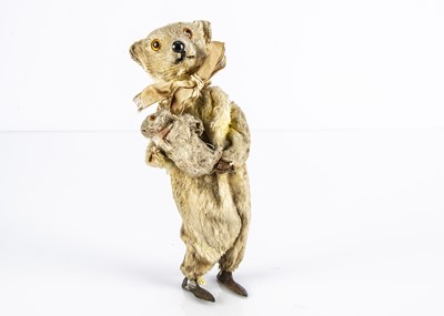 Lot 646 - Aysgarth - a German clockwork Teddy Bear with baby 1930s