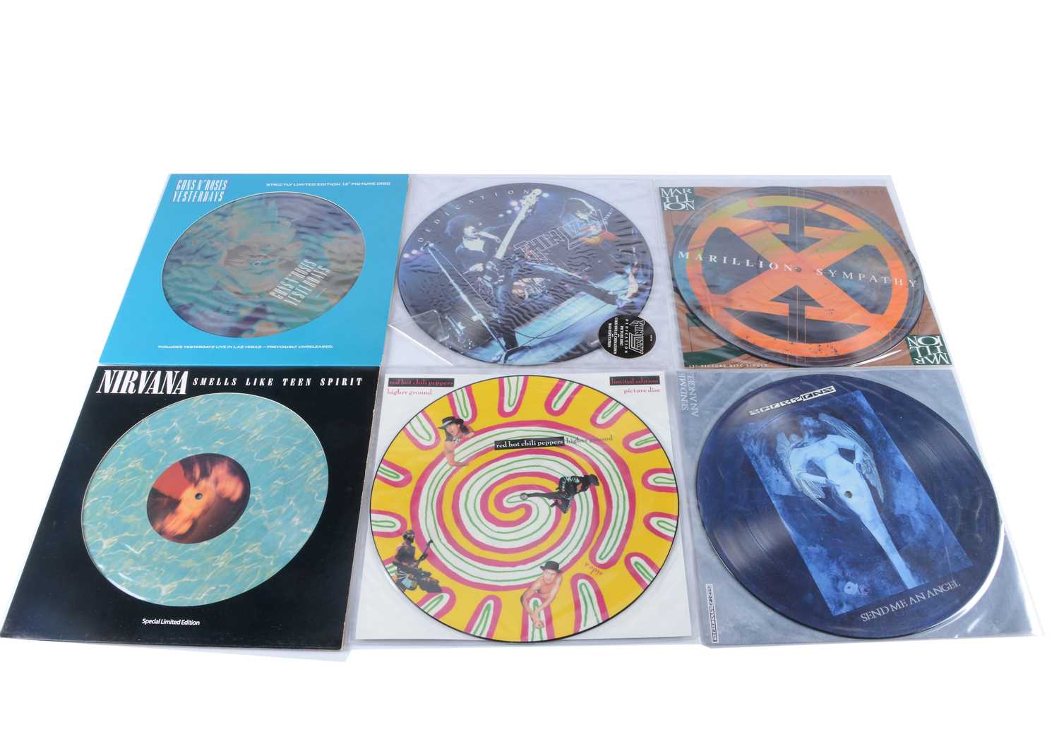 Lot 101 - Rock 12" Picture Discs