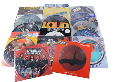 Lot 101 - Rock 12" Picture Discs