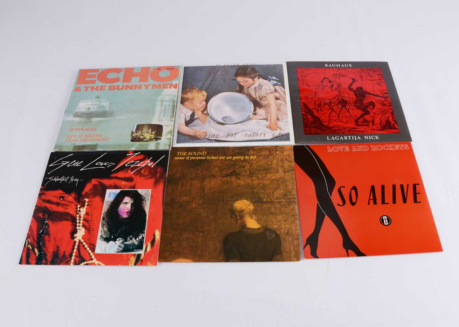 Lot 107 - Goth 7" Singles
