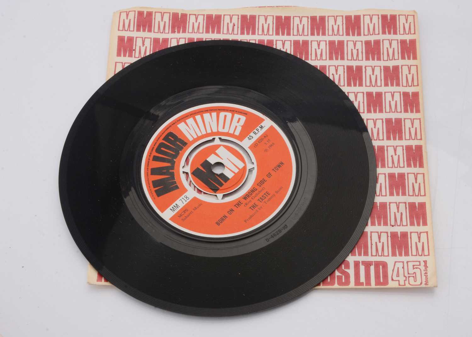 Lot 108 - The Taste 7" Single