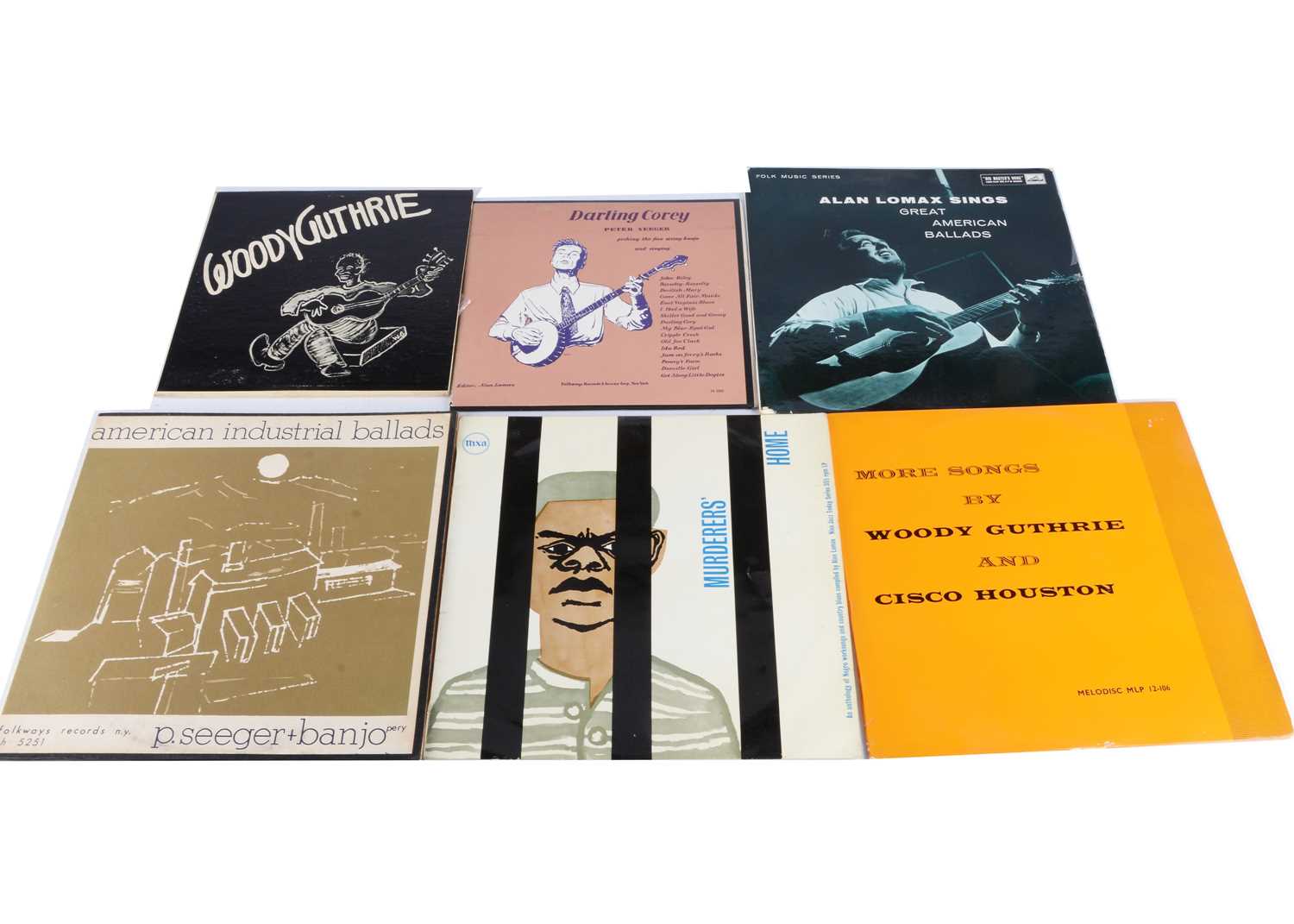 Lot 131 - US Folk / Bluegrass LPs