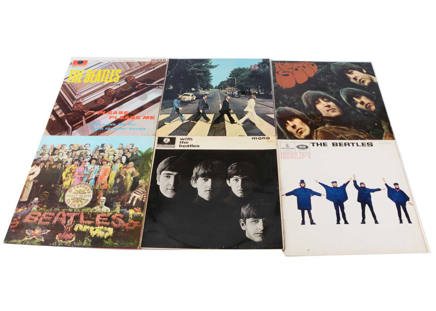 Lot 133 - Beatles LPs