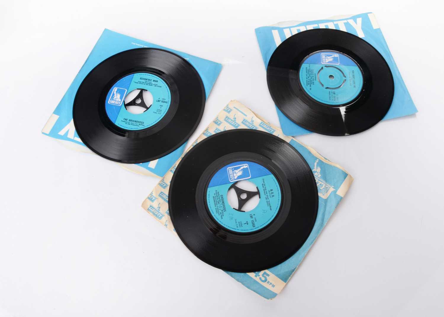 Lot 135 - Groundhogs 7" Singles