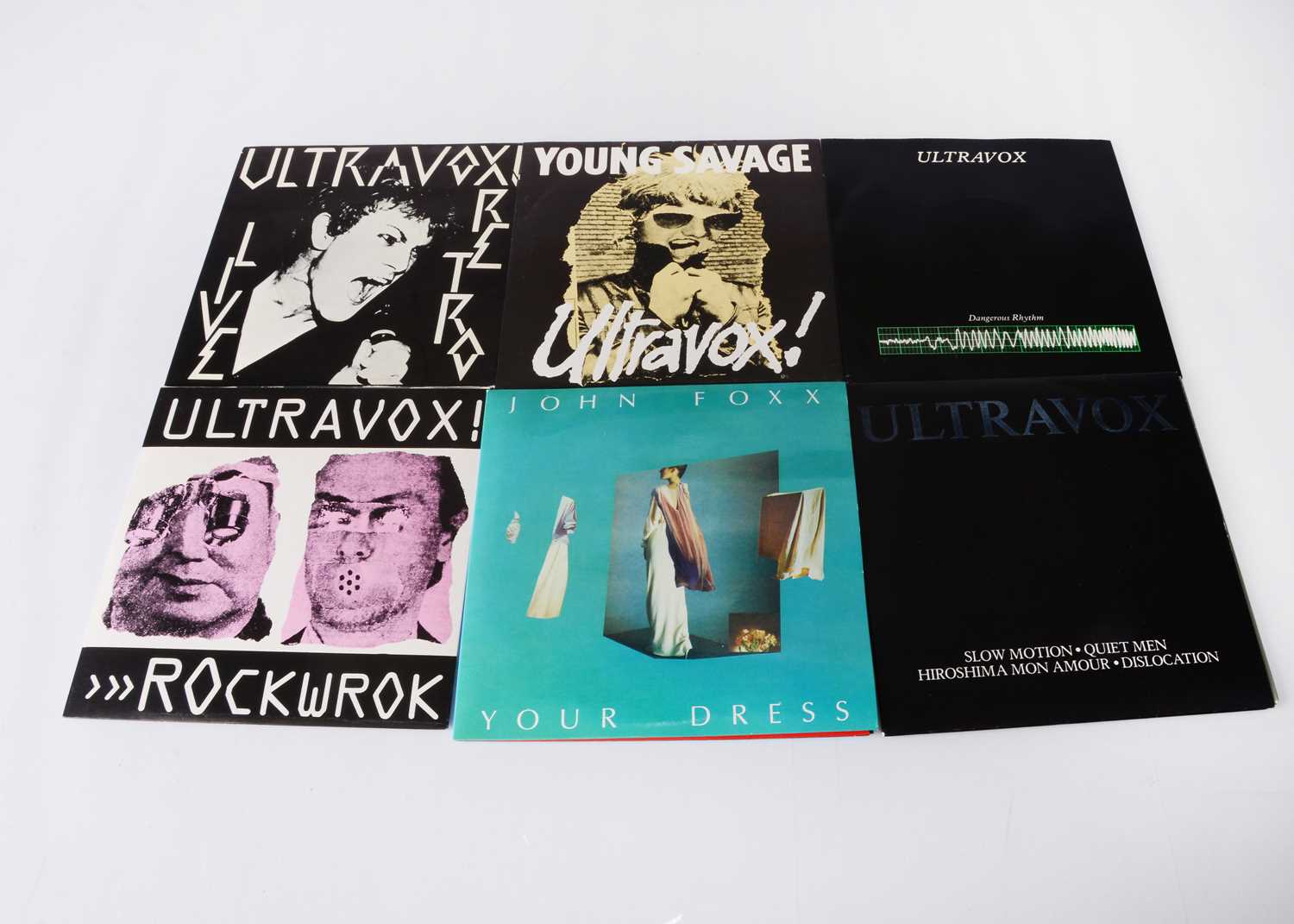 Lot 147 - Ultravox / John Foxx / Midge Ure 7" Singles