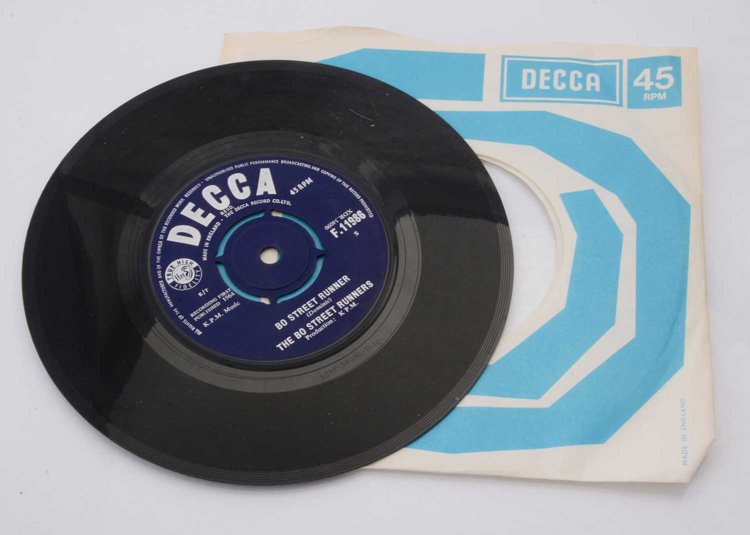 Lot 148 - Bo Street Runners 7" Single