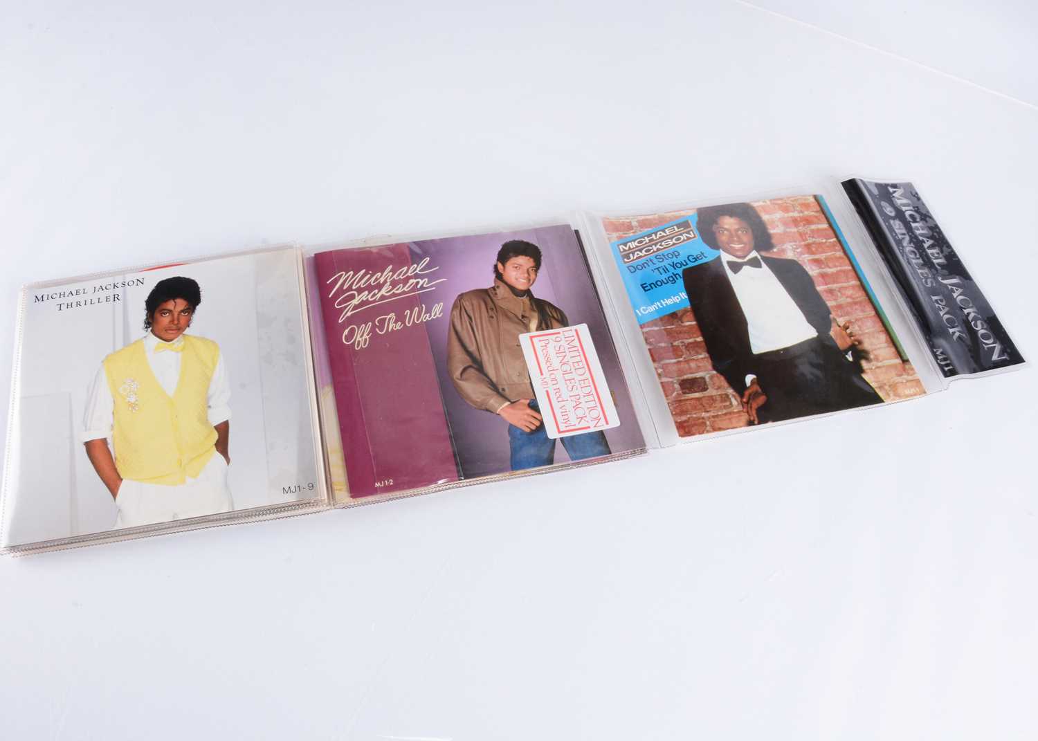 Lot 158 - Michael Jackson Singles Pack
