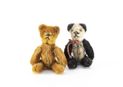 Lot 655 - Two Schuco miniature Teddy Bears