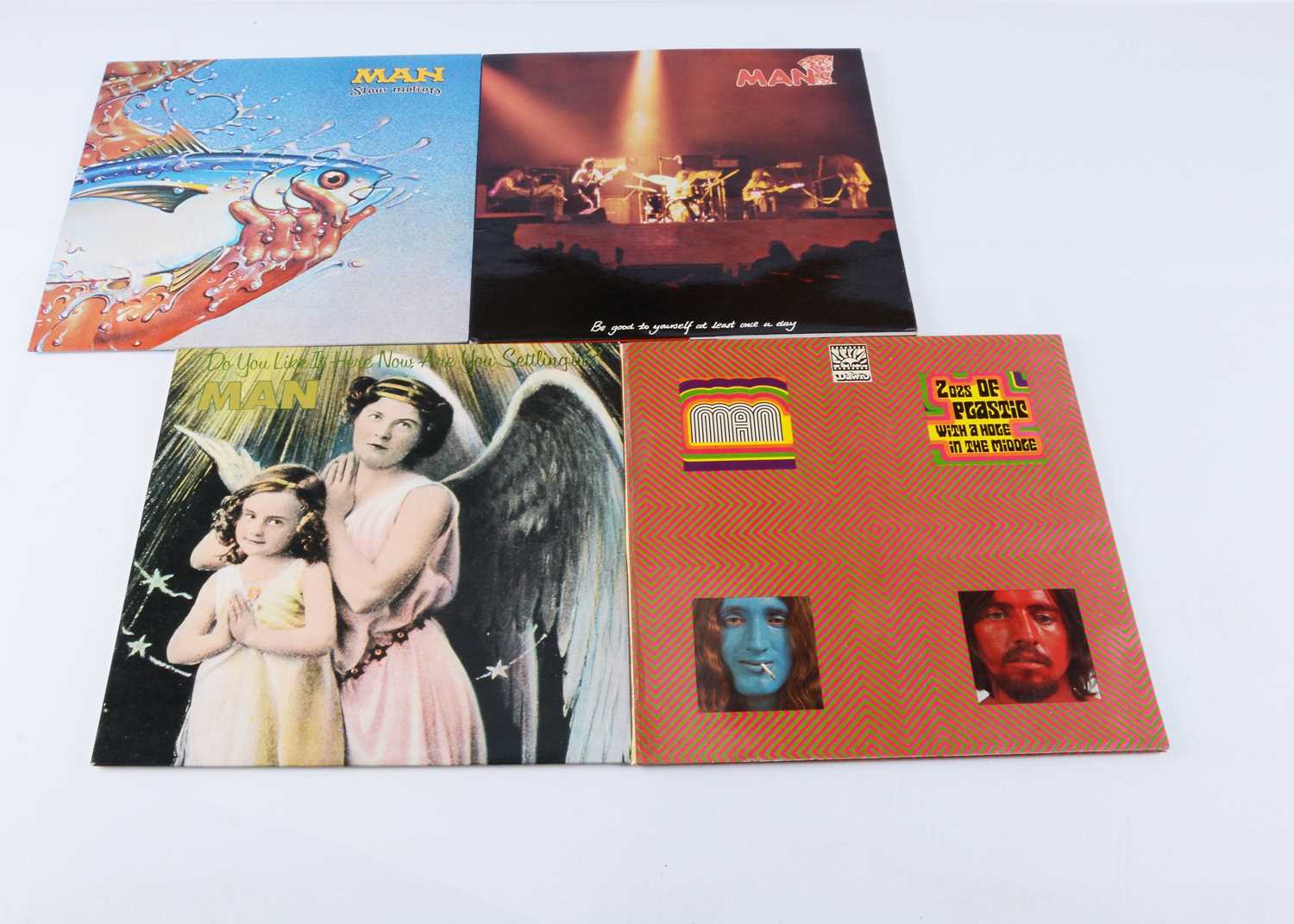Lot 166 - Man LPs