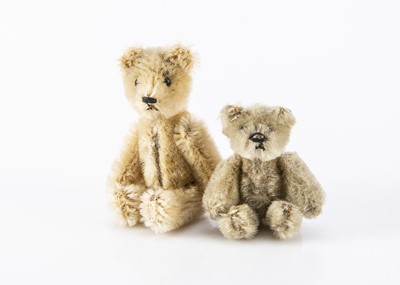 Lot 656 - Two post-war Schuco miniature Teddy Bears