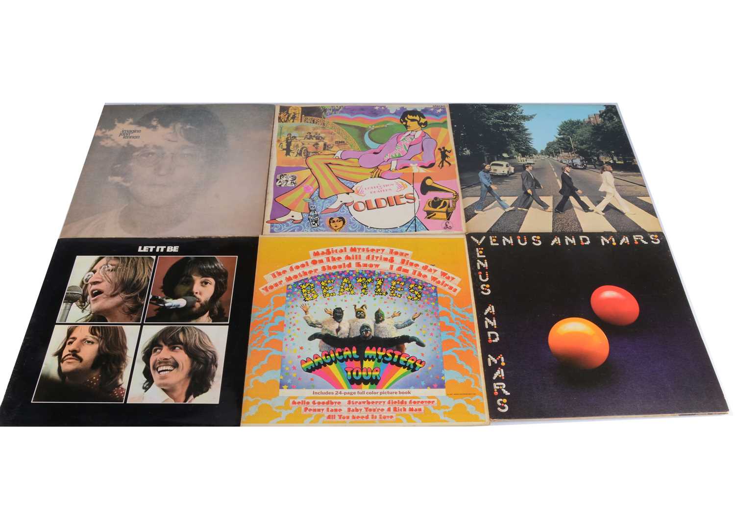 Lot 179 - Beatles and Solo LPs