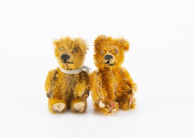Lot 660 - Two 1930's miniature Schuco Teddy Bears