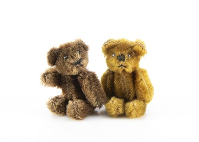 Lot 667 - Two miniature Schuco Teddy Bears