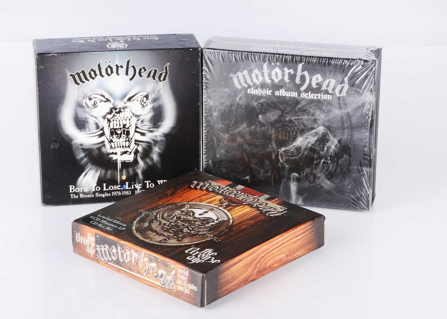 Lot 310 - Motorhead CD Box Sets,