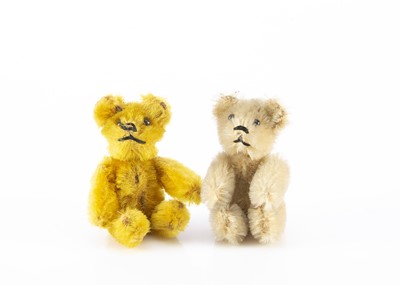 Lot 671 - Two miniature Schuco Teddy Bears