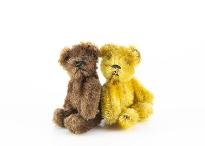 Lot 672 - Two post-war miniature Schuco Teddy Bears