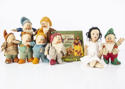 Lot 676 - Chad Valley Snow White and the Seven Dwarves 1930s