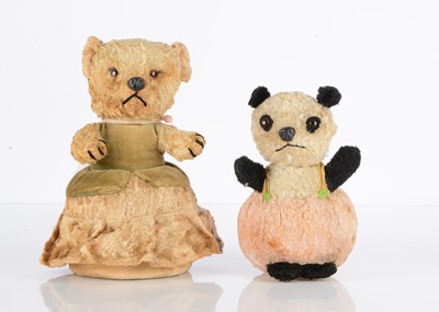 Lot 682 - Two post-war Chiltern Roly-Poly Teddy Bears