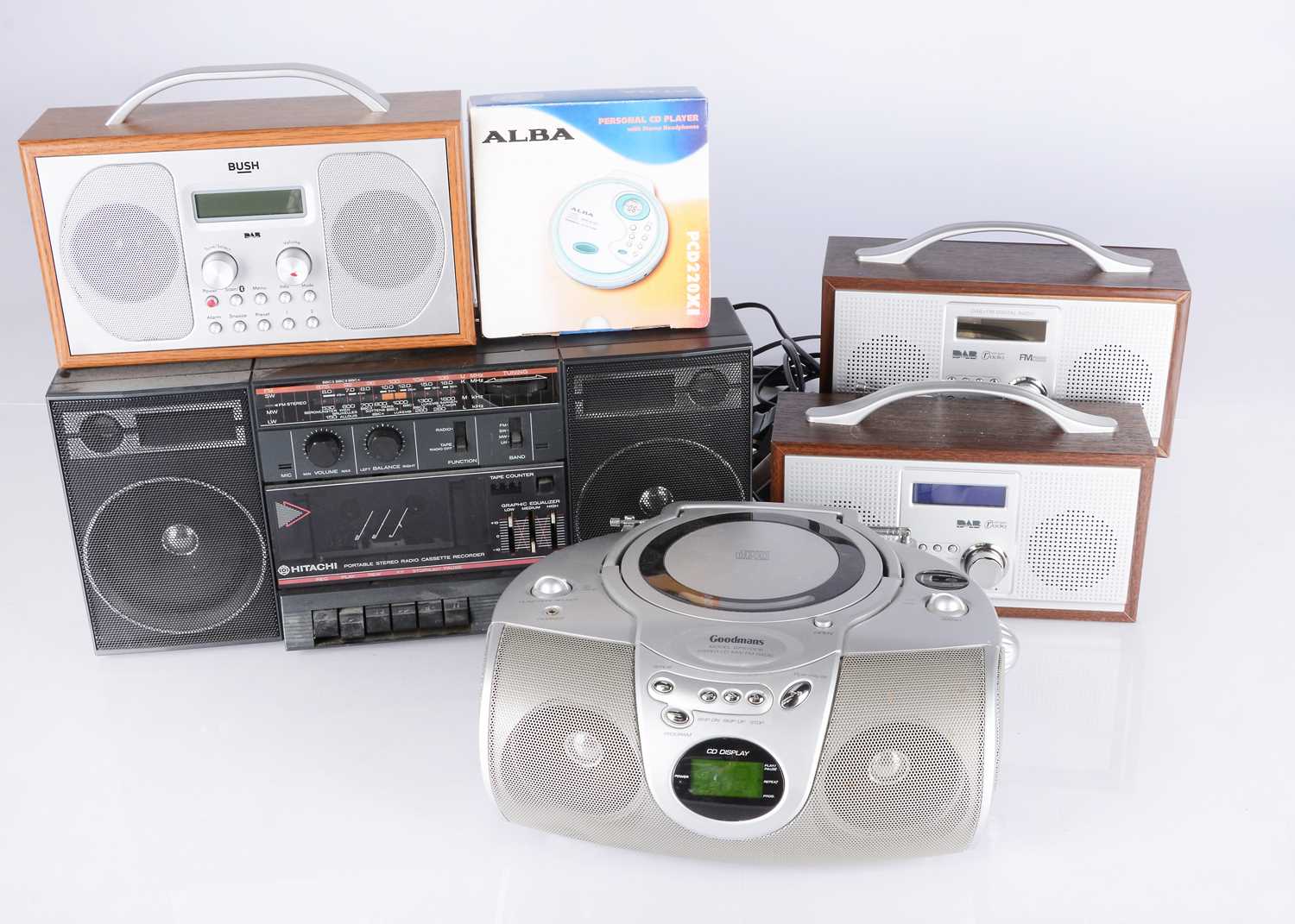 Lot 580 - CD player / Radio Cassette / DAB Radios