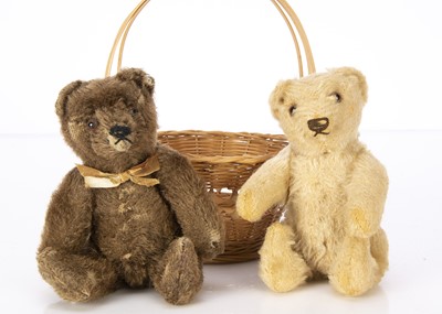 Lot 704 - Two small post-war Steiff Teddy Bears