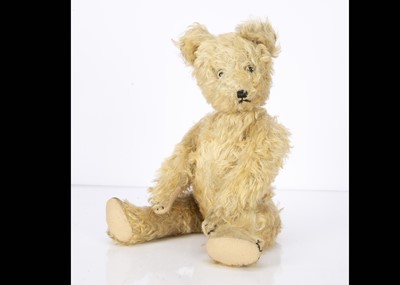 Lot 715 - A 1930's white mohair Teddy Bear