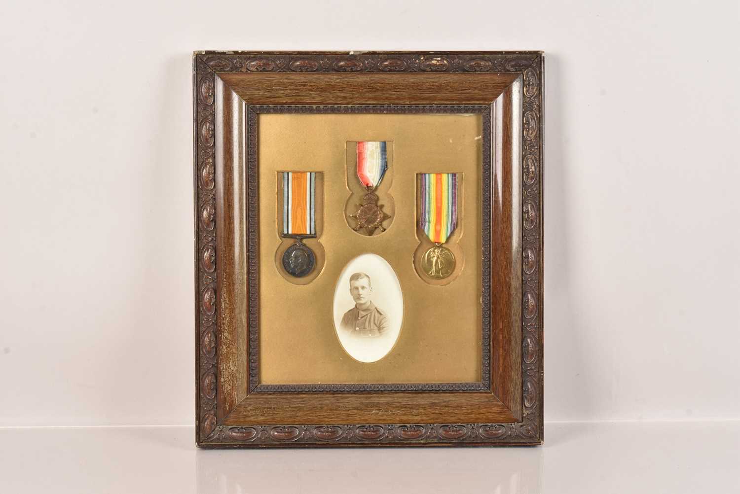 Lot 276 - A WWI Royal Dublin Fusiliers Trio